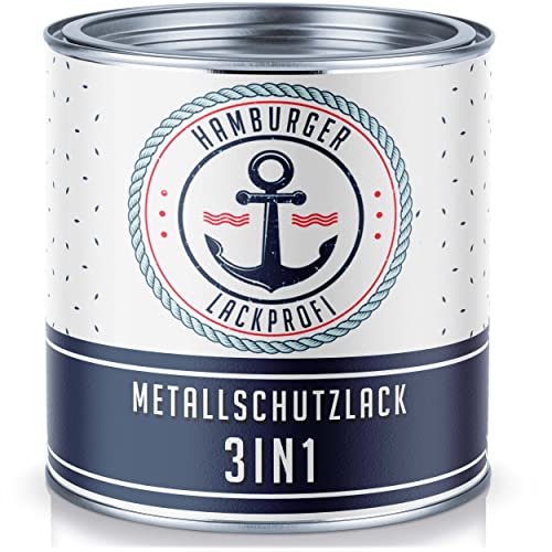 3 in 1 Lack - Metallfarbe anthrazitgrau - 1 Liter