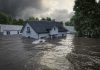 Der Alptraum jedes Hausbesitzers: Das Eigenheim unter Wasser.