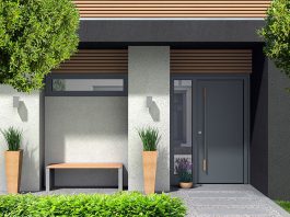 Die Haustür trägt wesentlich zum Gesicht des Hauses bei. Trotzdem sollten Sie auch auf andere Eigenschaften als die Optik achten.