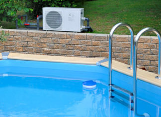 Schwimmbad-Wärmepumpe