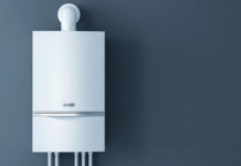 Gastherme, Gasheizung, Warmwasserspeicher