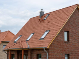 Haus mit Klinker, Klinkerfassade