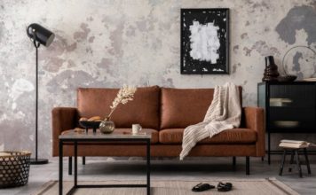 Wohnzimmer im Industrial Style